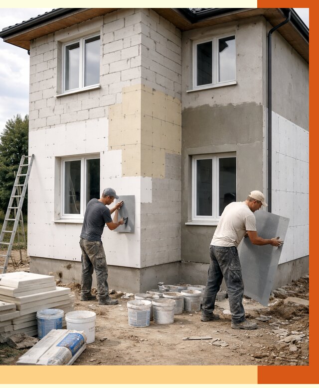 Утепление дома из газобетона в Челябинске от 4331 руб./м² — заказать у ТепломастерЧлб